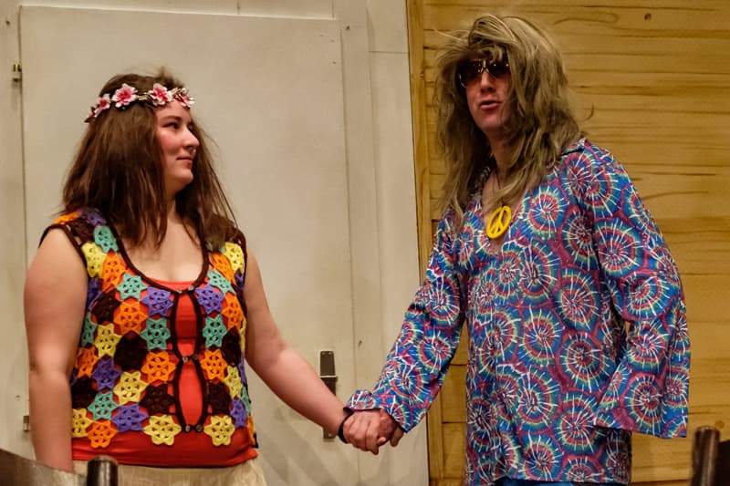 Hallo ein Hippie
